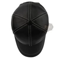 Genuine Lamb Leather Baseball Cap Unisex High Quality Materials